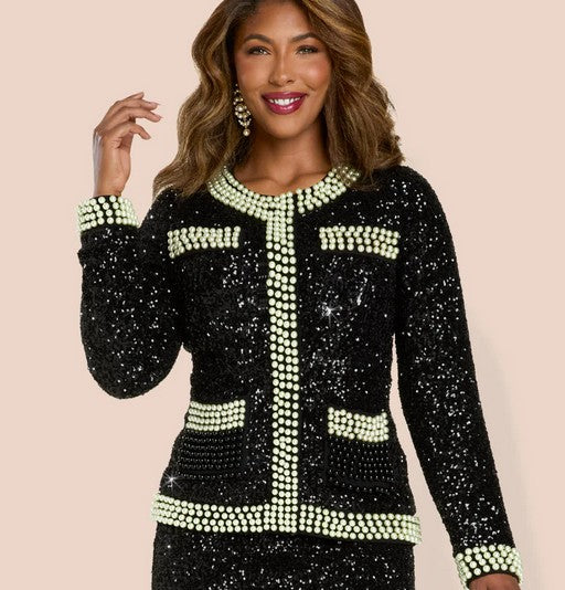 Donna Vinci, Style #12234- 2PC Jacket & Skirt