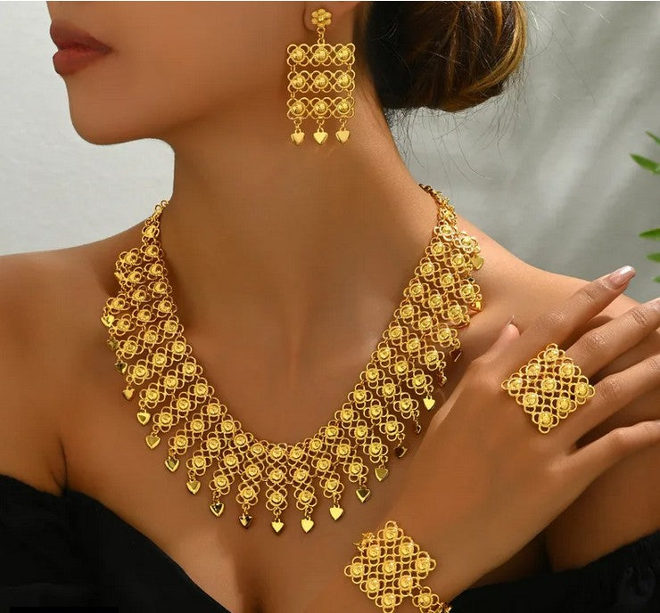 Five-Piece Middle East Jewelry Suit