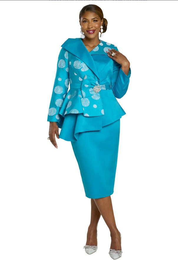 Lisa Rene Style 66379- PC Jacket & Skirt