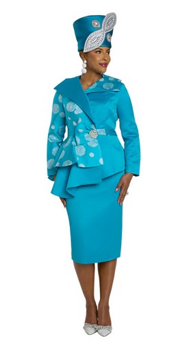 Lisa Rene Style 66379- PC Jacket & Skirt