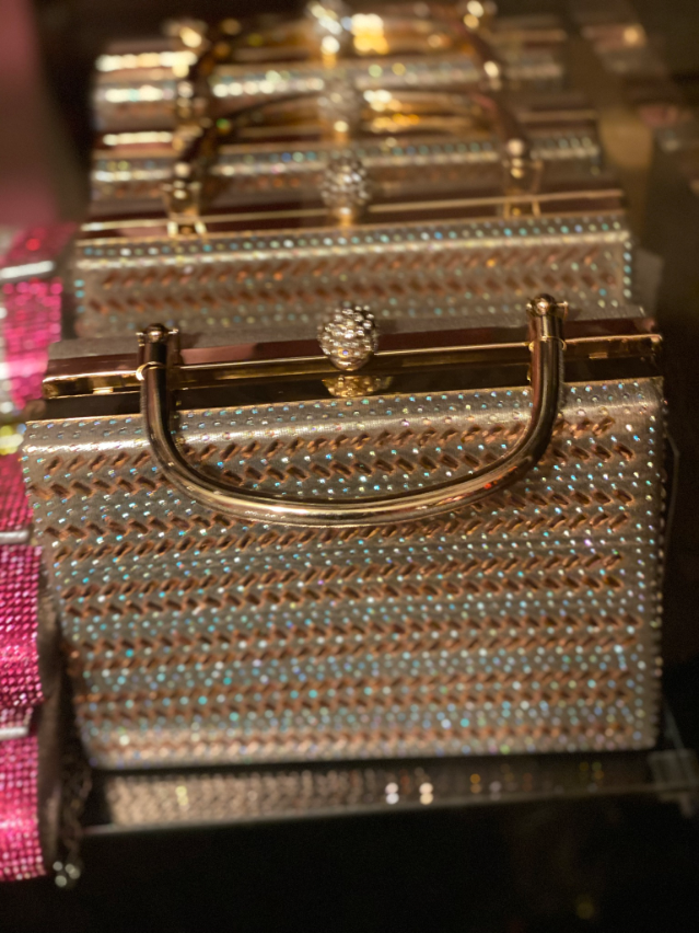 Beautiful Blinged Clutch Bag