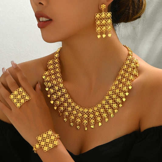 Five-Piece Middle East Jewelry Suit