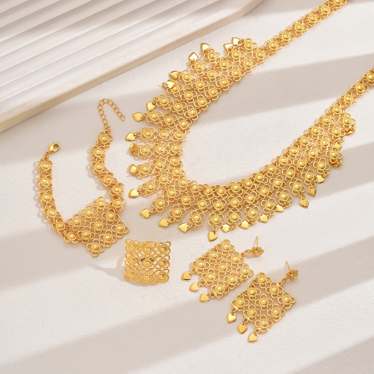 Five-Piece Middle East Jewelry Suit