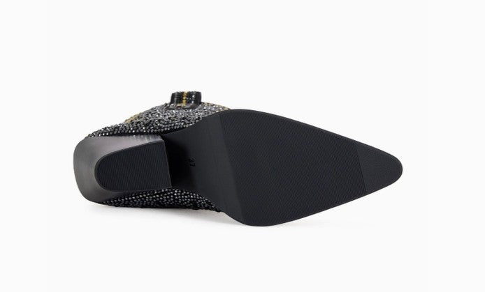 AZALEA WANG SCOTT-BLACKMULTI WESTERN BOOTIE