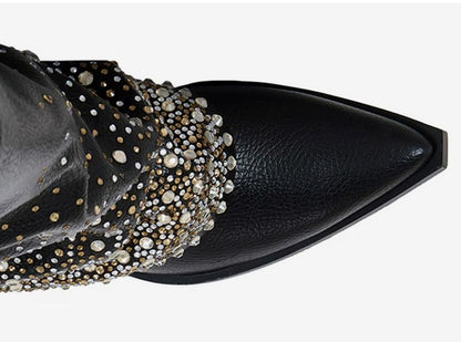 Azalea Wang Beth Foldover Cowboy Boot