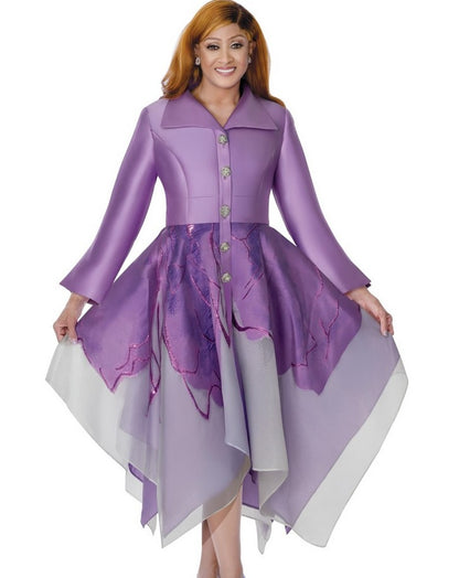 Dorinda Clark Cole DCC310301 1 PC Jacquard Dress