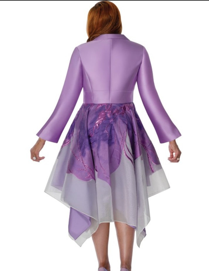 Dorinda Clark Cole DCC310301 1 PC Jacquard Dress