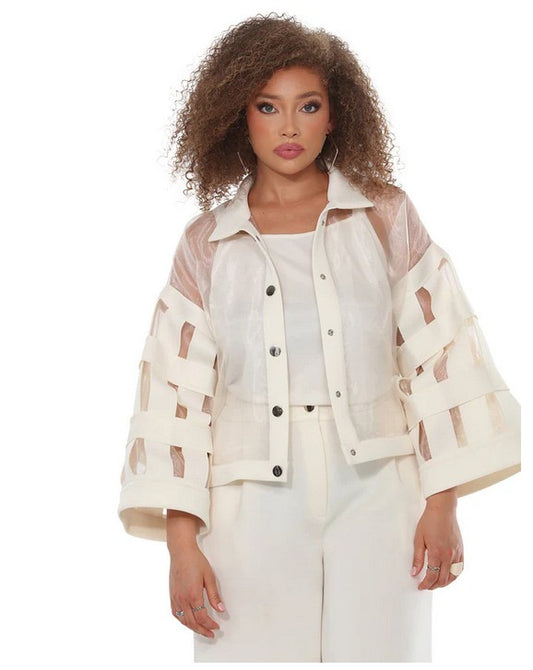 Donna Vinci Style #12198 3PC. Jacket, Cami and Pant Set