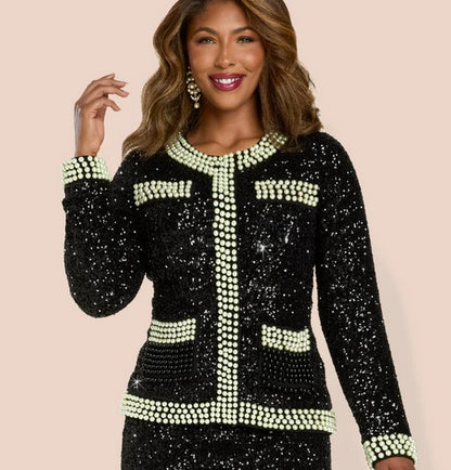 Donna Vinci, Style #12234- 2PC Jacket & Skirt