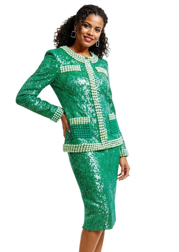 Donna Vinci, Style #12234- 2PC Jacket & Skirt