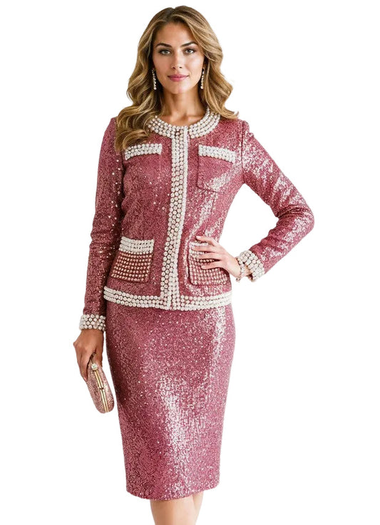 Donna Vinci, Style #12234- 2PC Jacket & Skirt