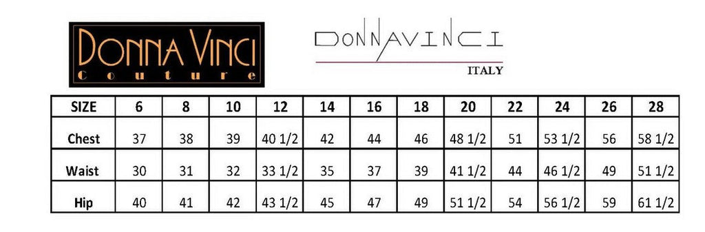DONNA VINCI STYLE#12242- 3PC. JACKET, TOP & PANT SET