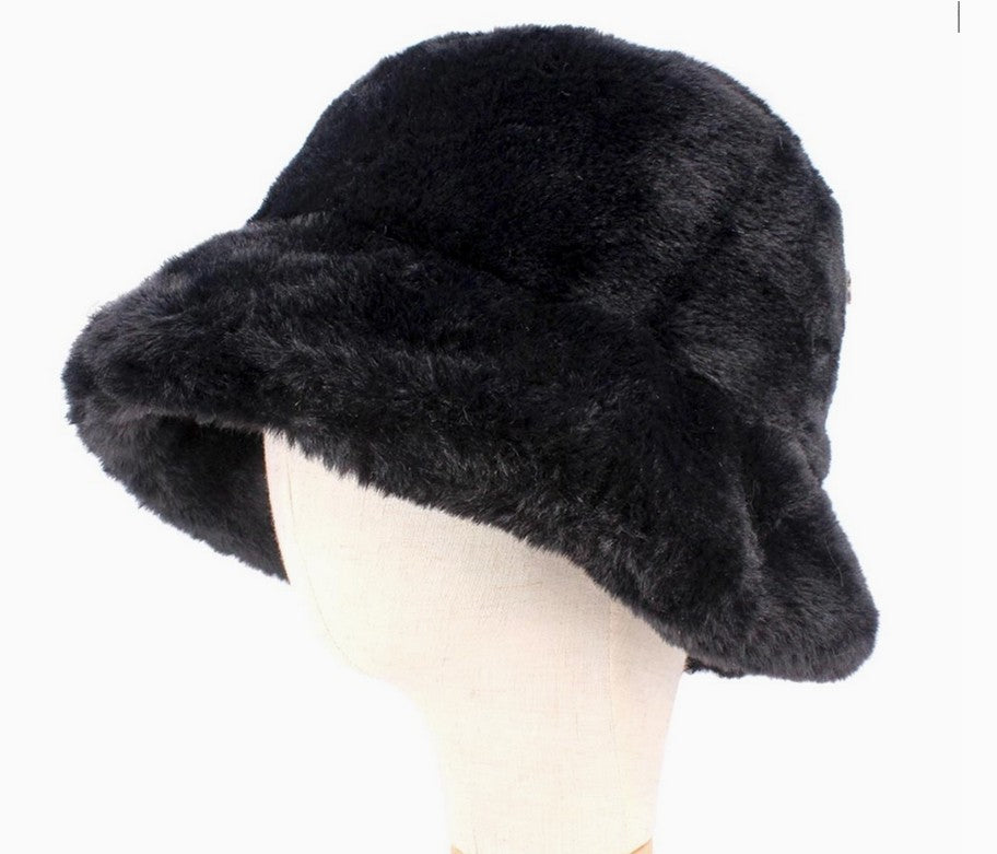 Faux Fur Bucket Hat