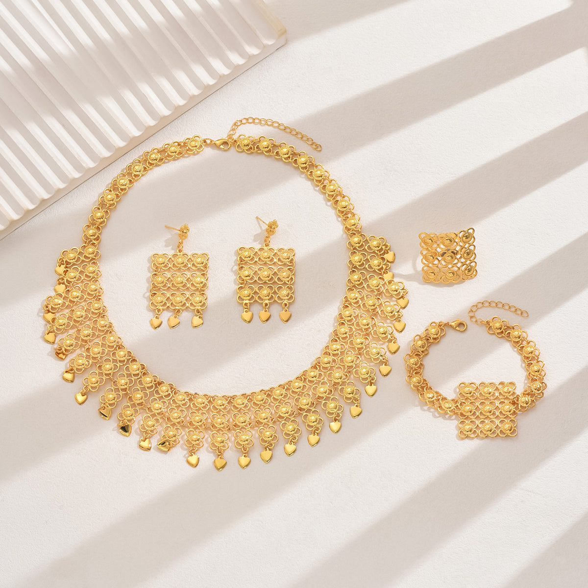 Five-Piece Middle East Jewelry Suit