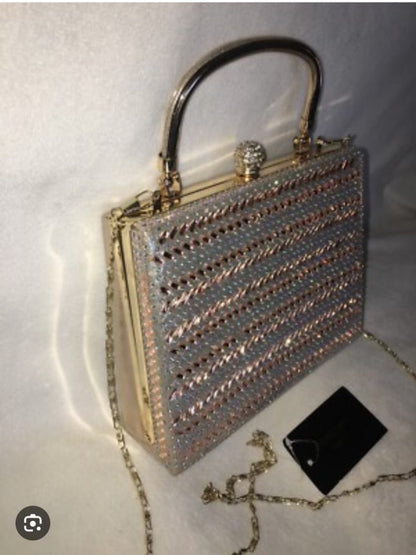 Beautiful Blinged Clutch Bag