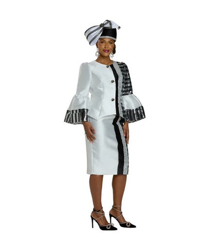DV Lisa Rene Collection 66351 2Pc Jacket and Skirt Set