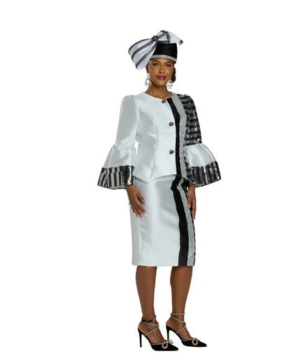 DV Lisa Rene Collection 66351 2Pc Jacket and Skirt Set