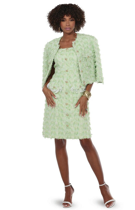 Love The Queen Style-17598, Dress & Jacket Set