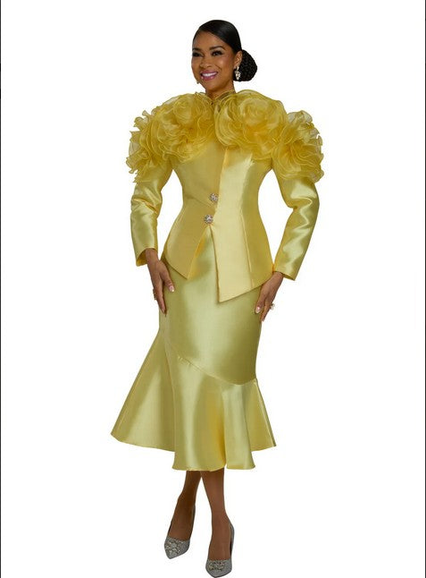 Lisa Rene Style 66395- 2PC. Jacket & Skirt