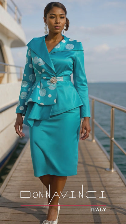 Lisa Rene Style 66379- PC Jacket & Skirt